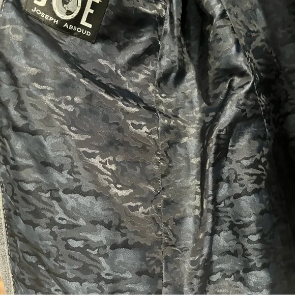 Joseph Abboud Nova Fides Slim Fit Brushed Flannel Wool Blend Blazer Sport 44L - Picture 7 of 8